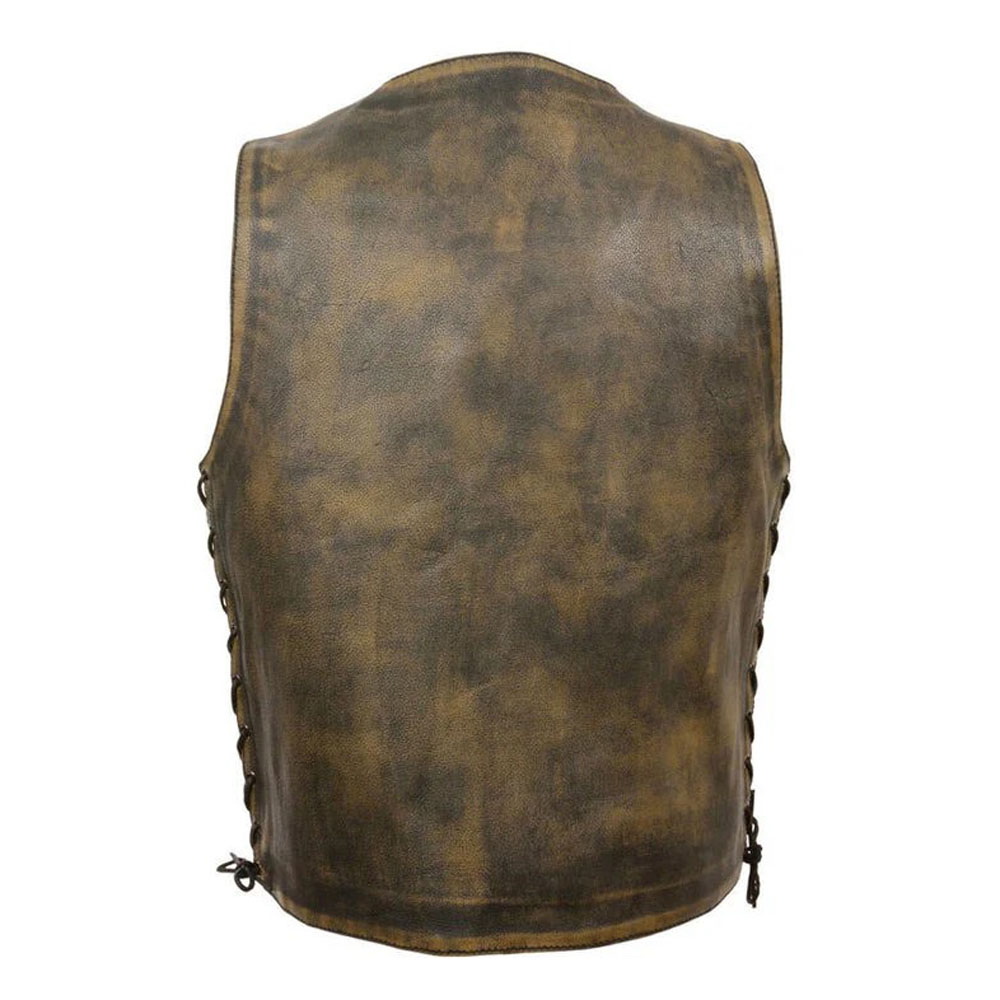 Men Leather Vests