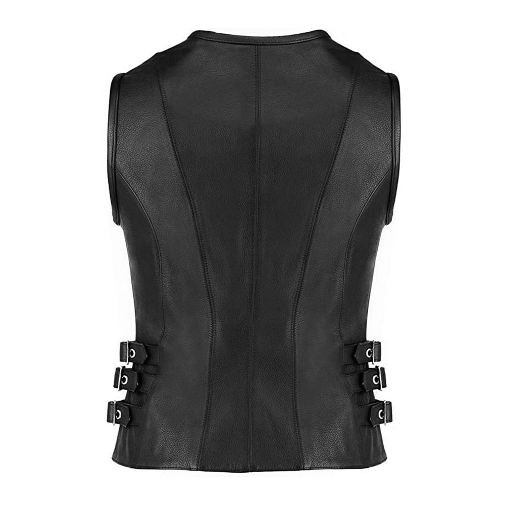 Women Leather Vests